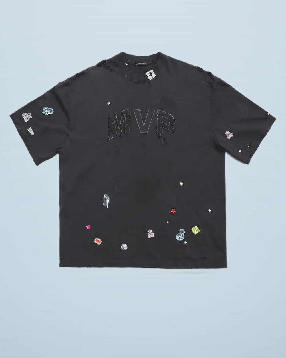 MVP Capsule Layered Distressed T-Shirt