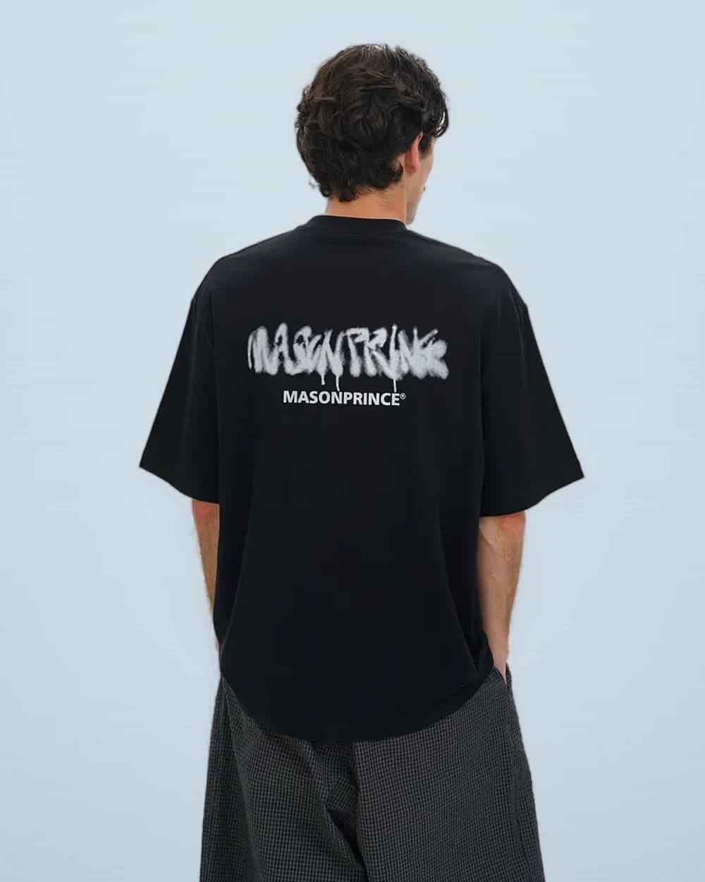 Handwriting Double-Logo T-Shirt
