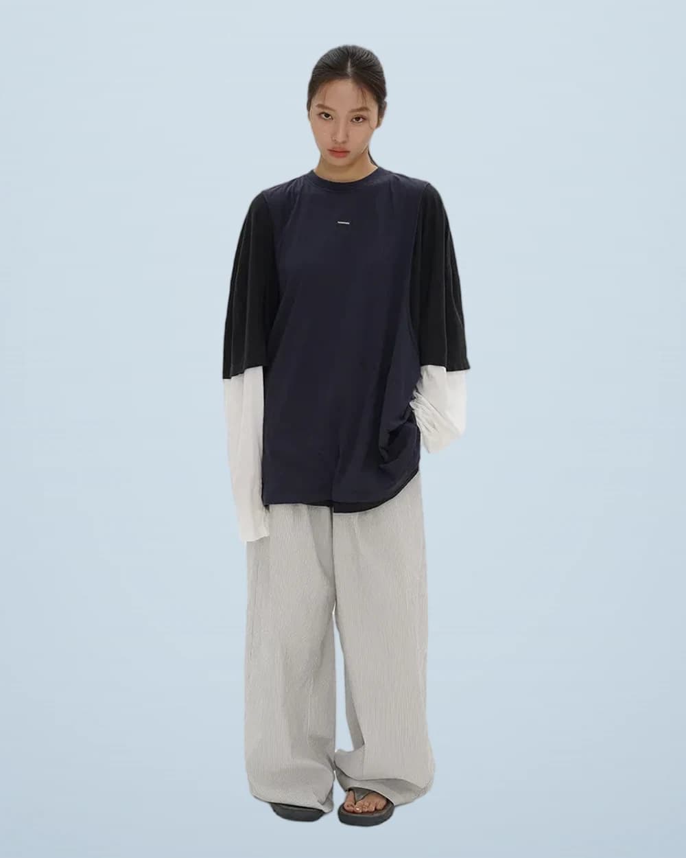 80G 3M Reflective Long-Sleeve T-Shirt