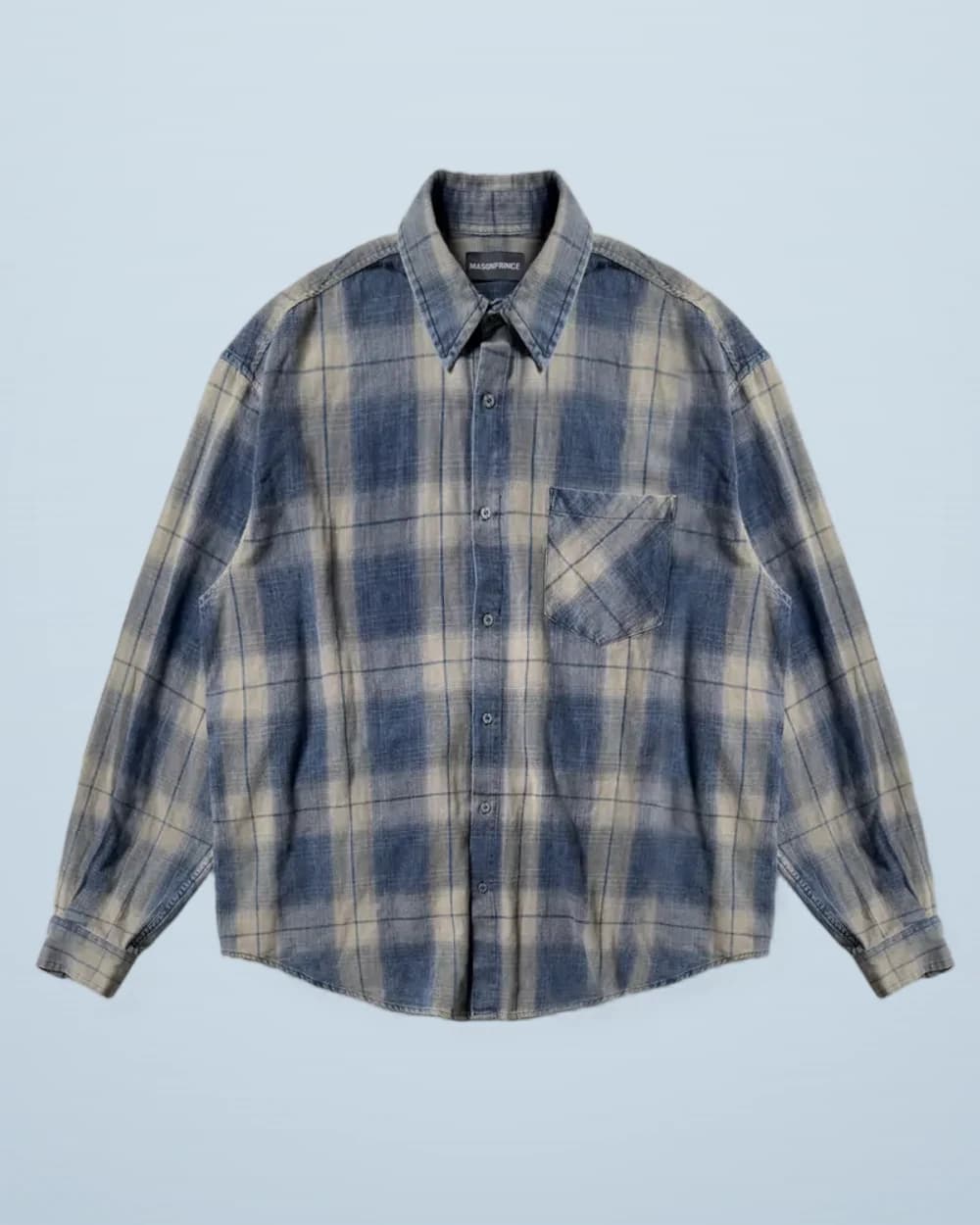 Vintage Plaid Loose Cotton Shirt