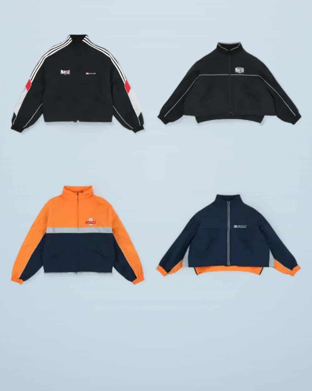 × Grailz Reversible Striped Track Jacket