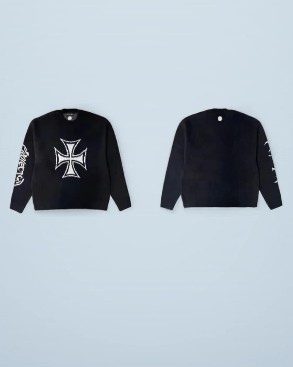 × Grailz Cross Sanskrit Oversized Mohair Sweater