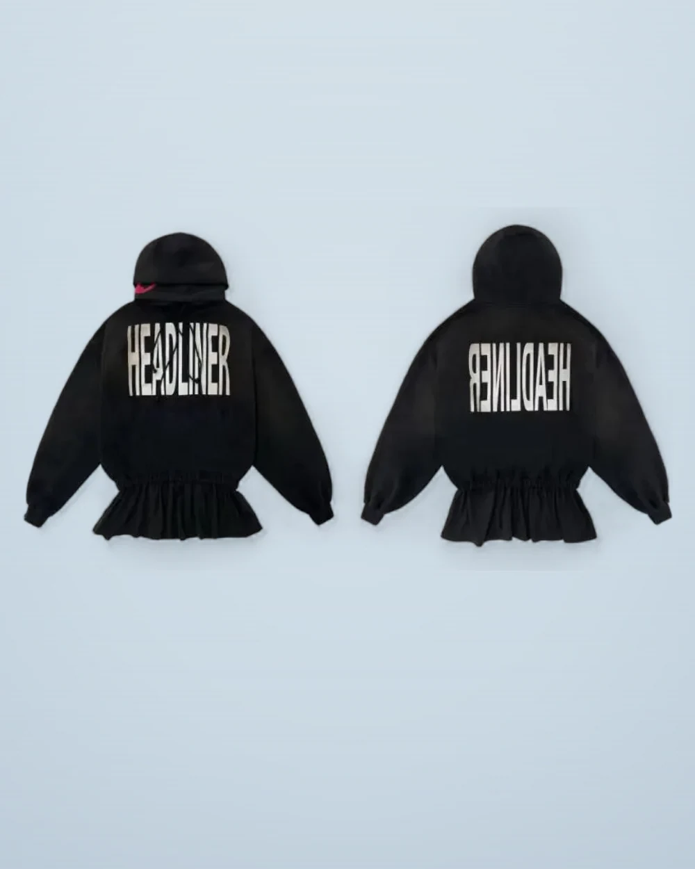 × Grailz Layered Patchwork Hoodie