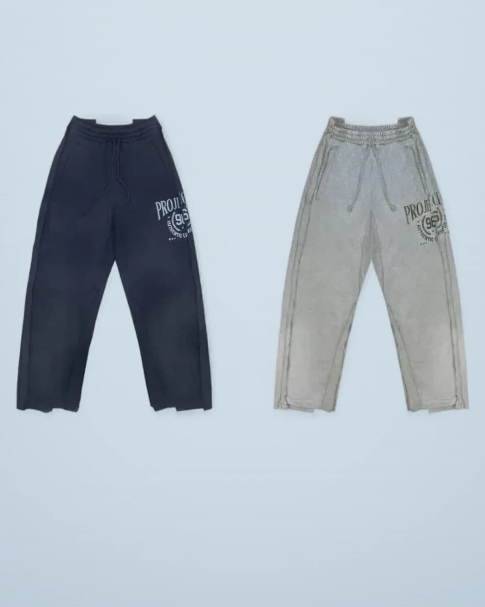× Grailz Patchwork Distressed Cotton Sweatpants