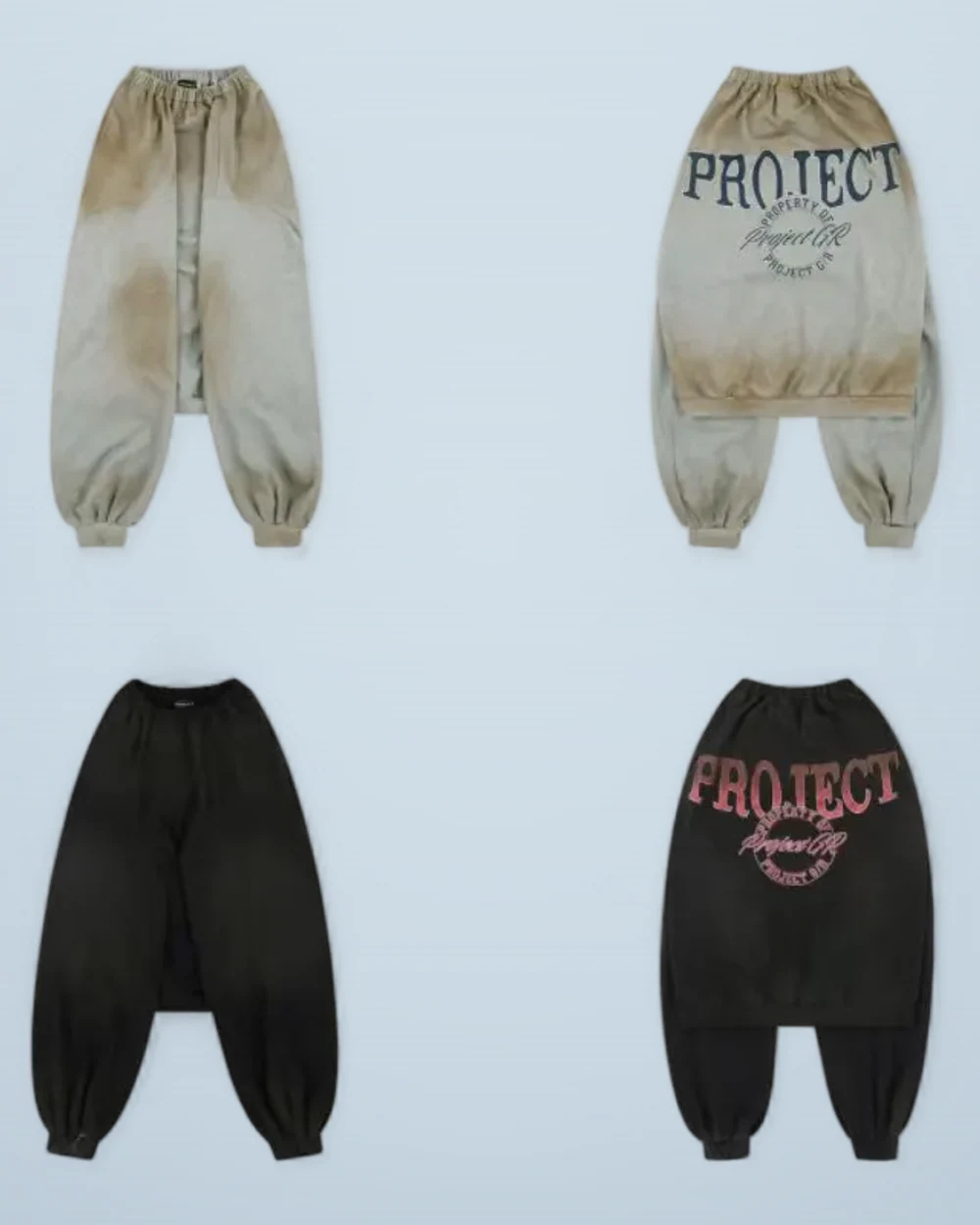 × Grailz Reversible Slogan Print Sweatshirt