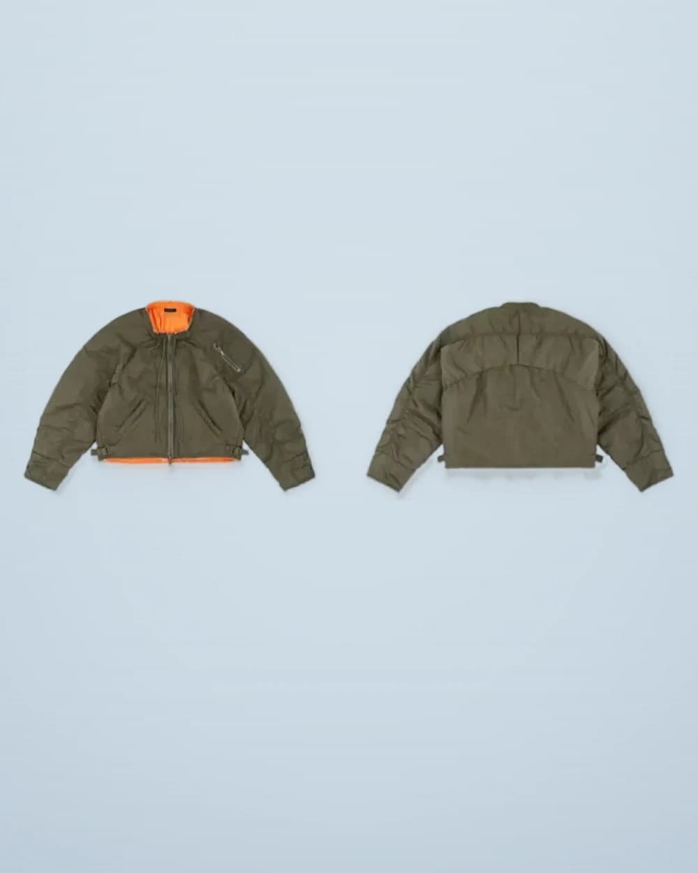 × Grailz Deconstructed Patchwork Padded Bomber Jacket