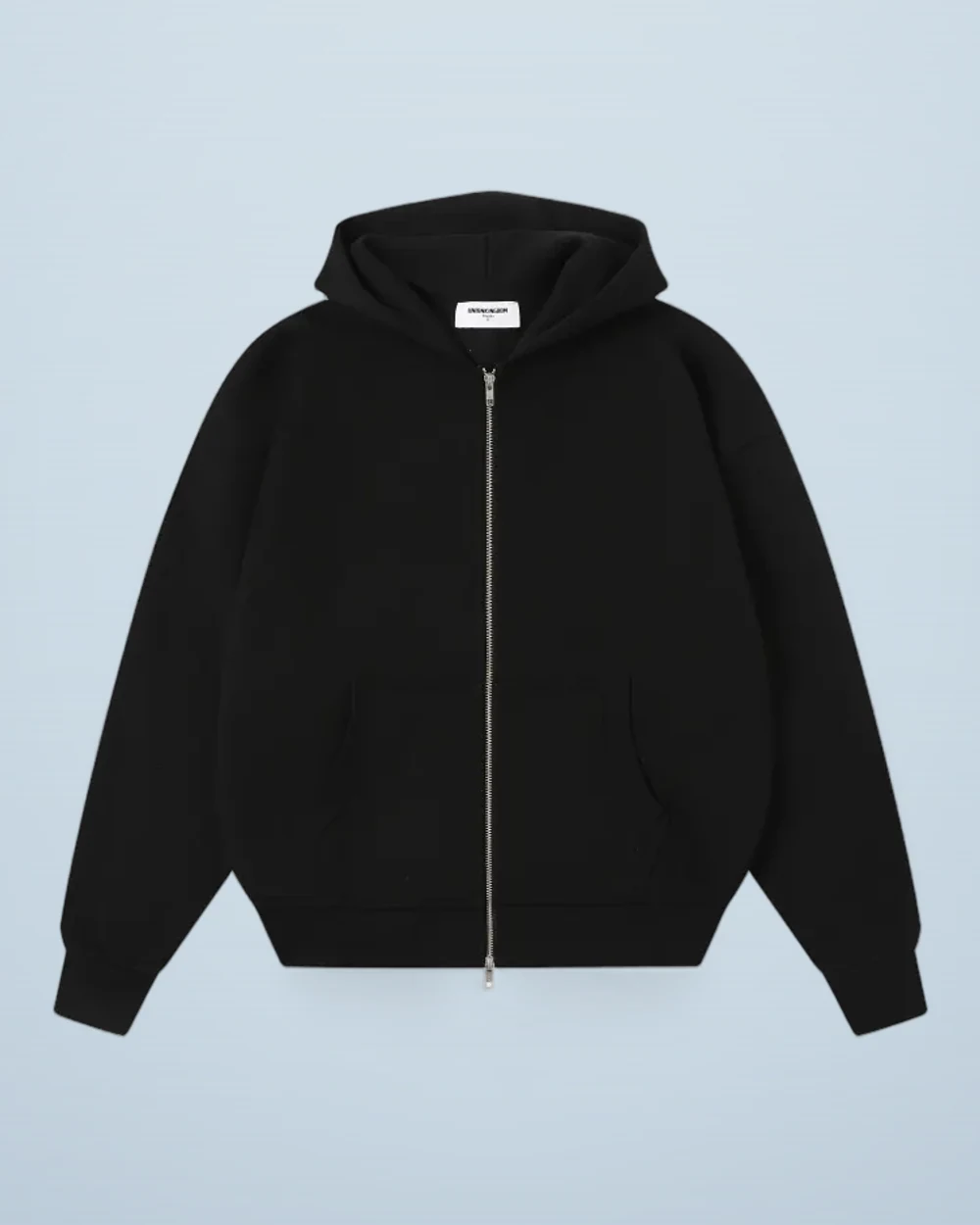 520g Boxy Crop Heavyweight Fleece Zip-Up