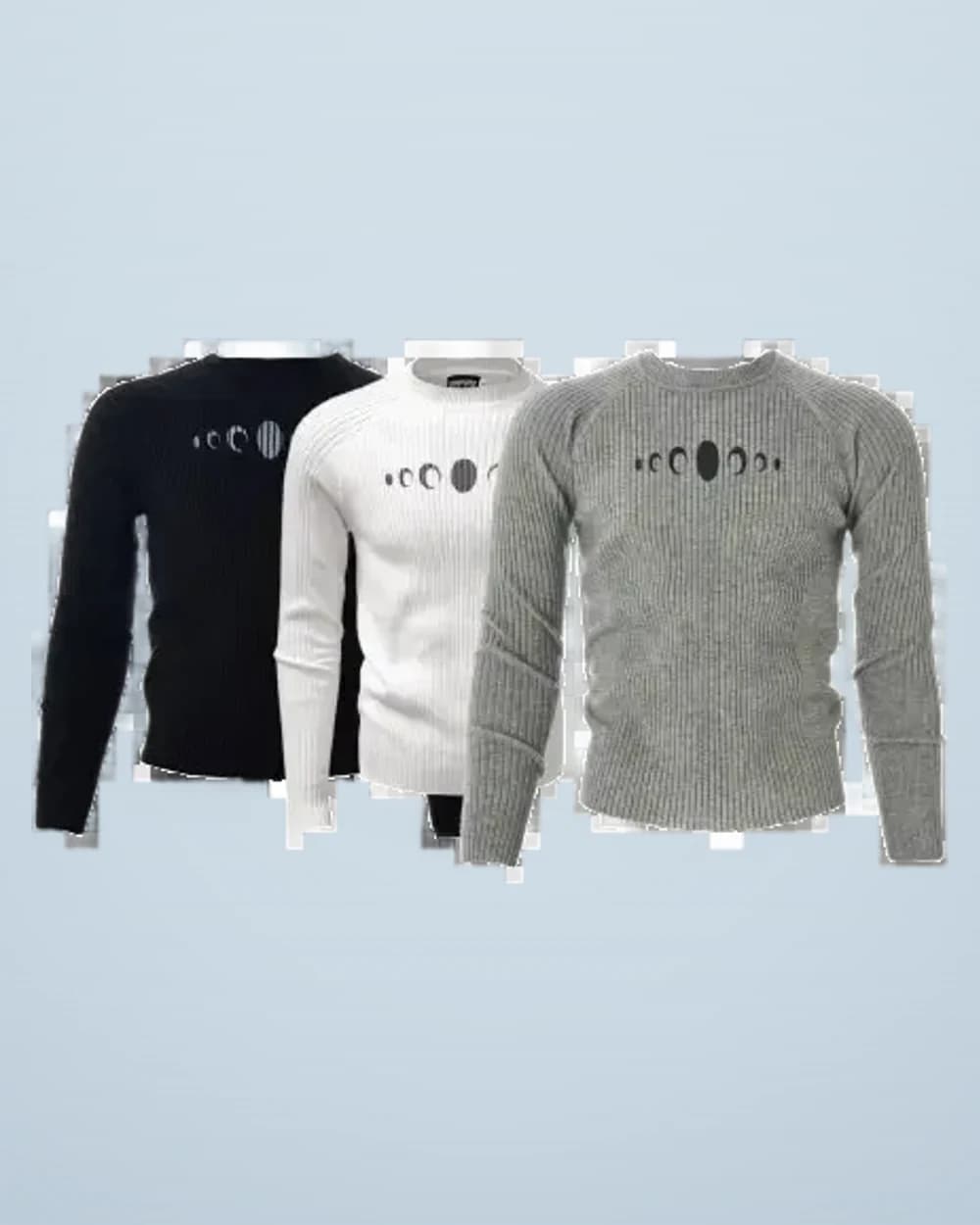 Long-Sleeve Waffle-Knit Tee