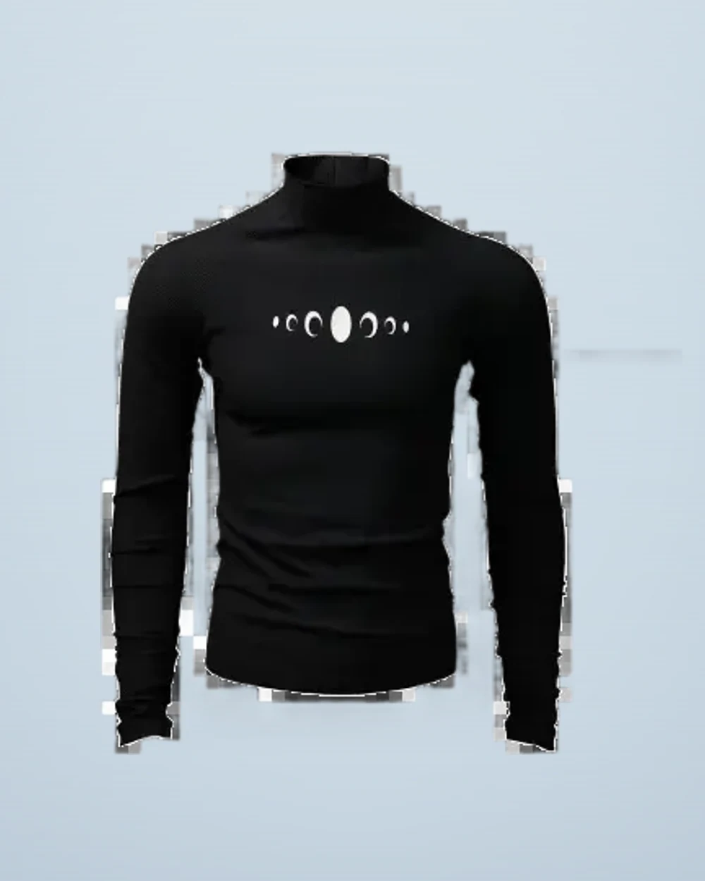 Black Motorsport Quick-Dry Compression Long-Sleeve