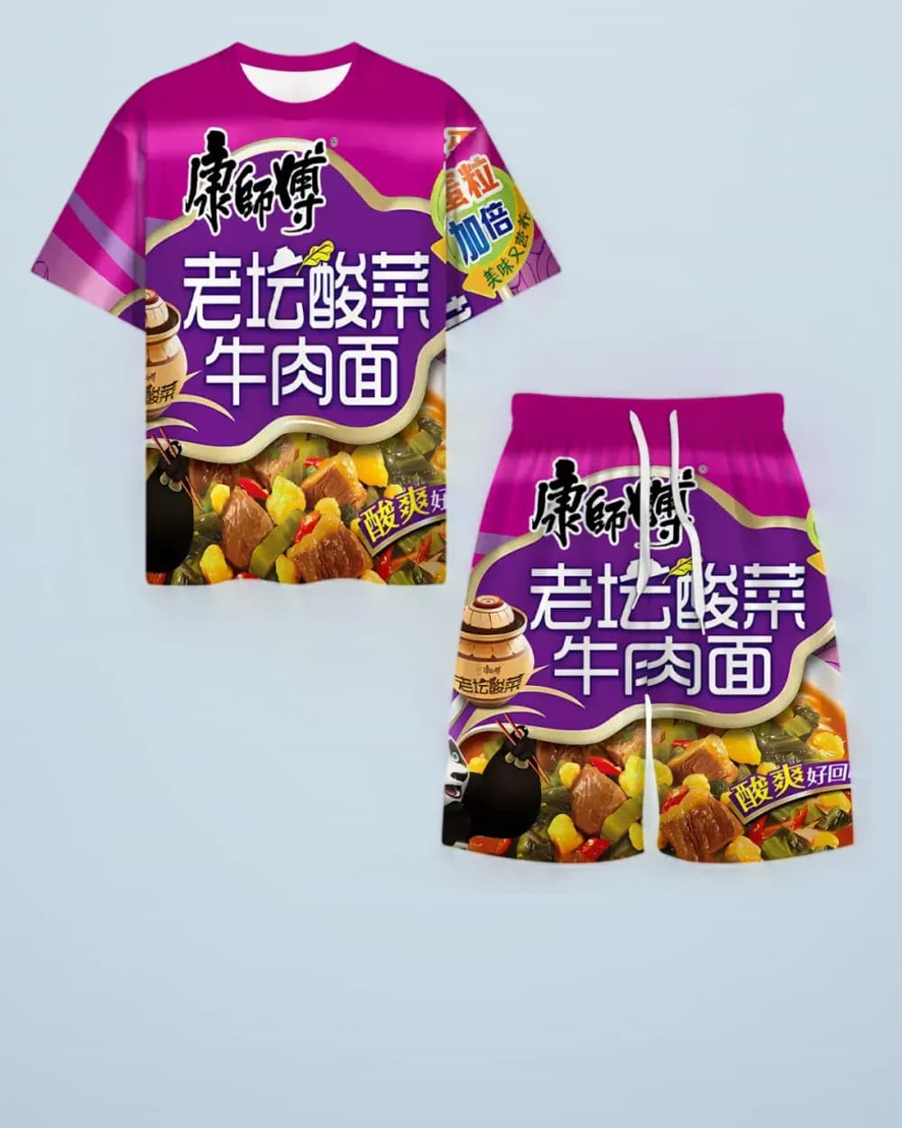 Instant Noodles Graphic T-Shirt