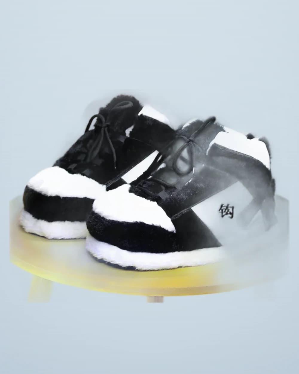 Winter Chunky Fur Plush Cotton Slippers